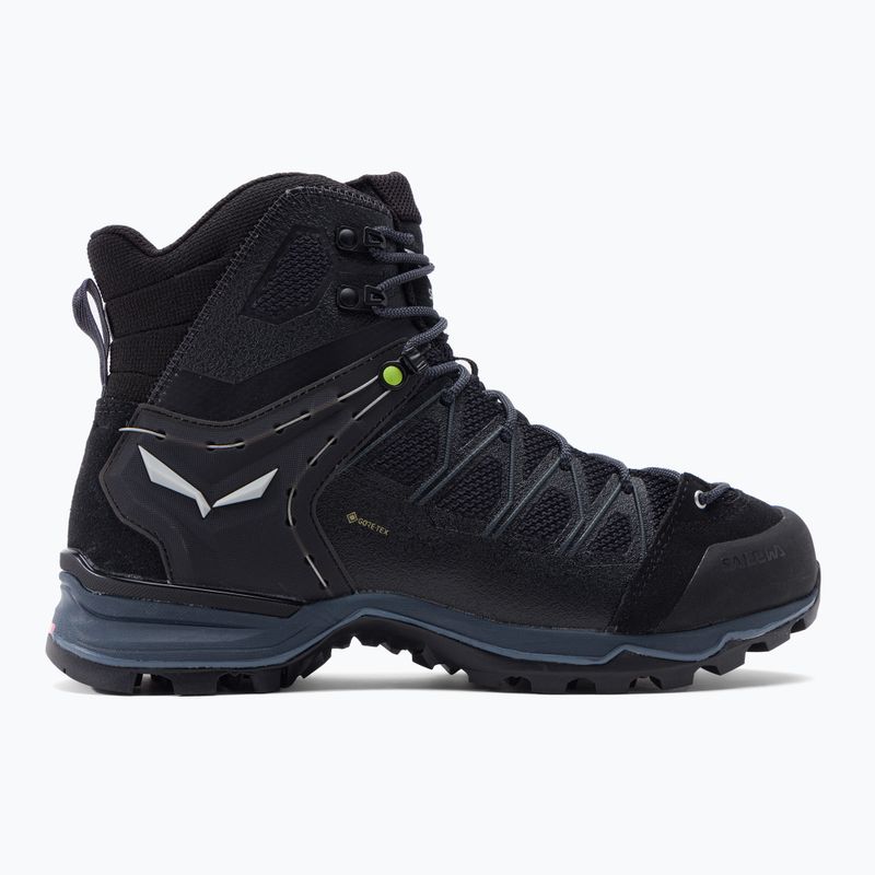 Scarpe da trekking da uomo Salewa MTN Trainer Lite Mid GTX nero/nero 2