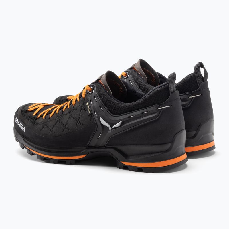 Scarpe da trekking da uomo Salewa MTN Trainer 2 GTX nero/carota 3