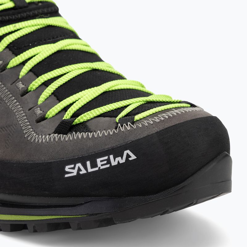Scarpone da trekking da uomo Salewa MS MTN Trainer 2L fumé / verde fluo 7