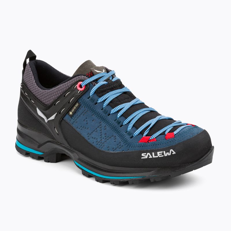 Salewa MTN Trainer 2 GTX scarpe da trekking da donna dark denim/fluo coral