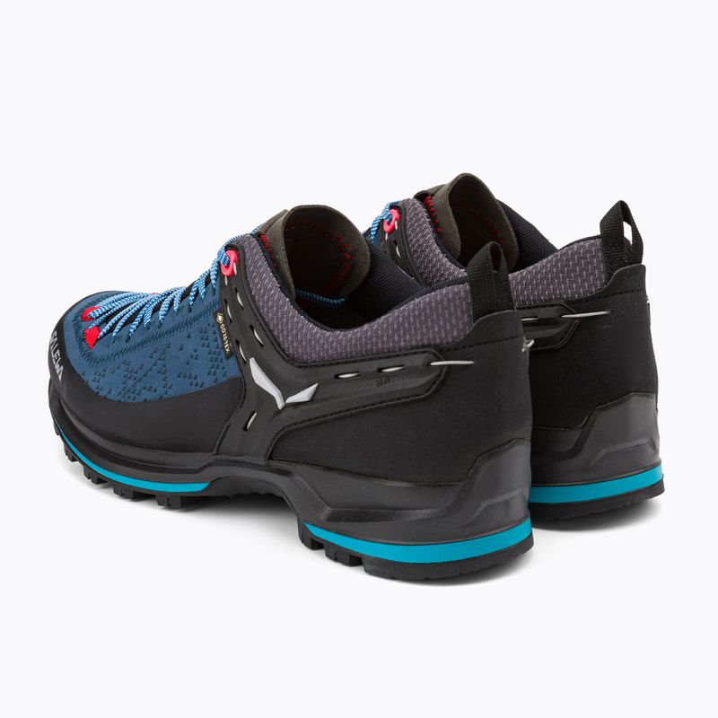 Salewa MTN Trainer 2 GTX scarpe da trekking da donna dark denim/fluo coral 3