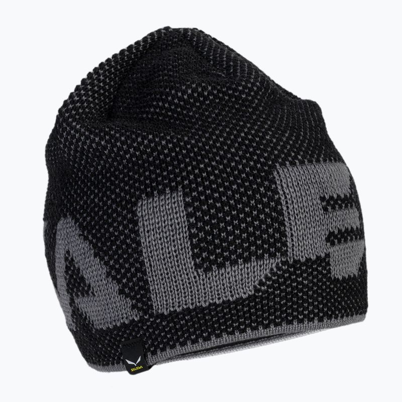 Salewa Agner Berretto invernale in lana nero/pietra focaia 4