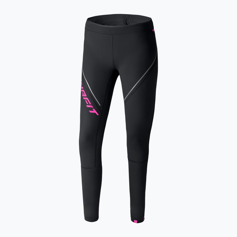 Leggings da corsa invernali da donna DYNAFIT nero out 4