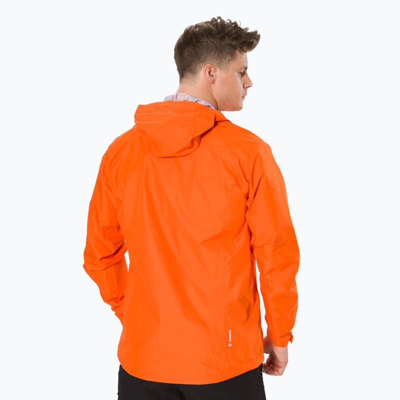 Giacca da pioggia Salewa da uomo Puez Aqua 3 PTX rosso/arancio 3