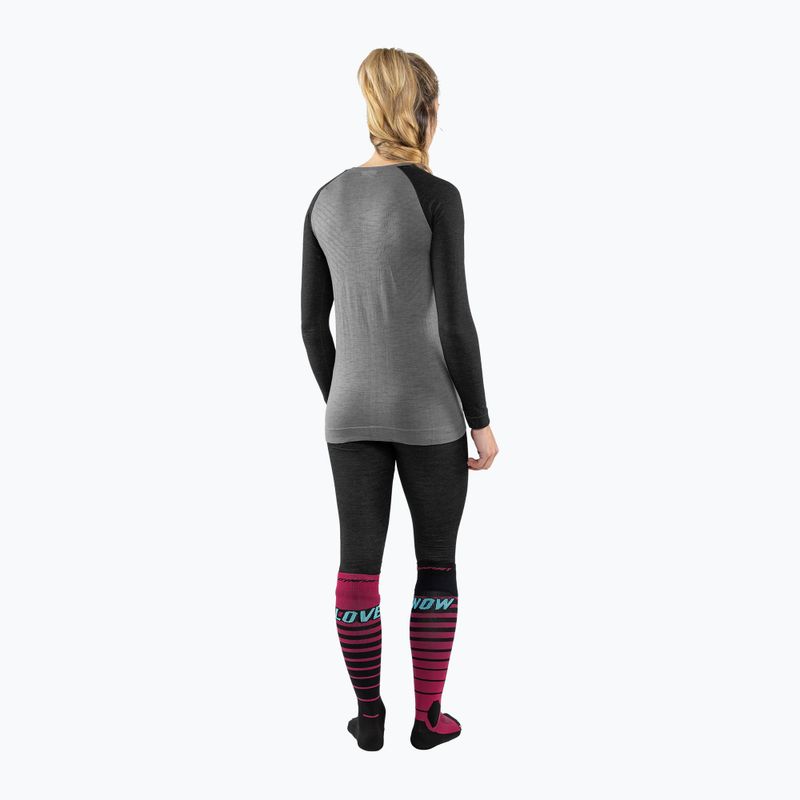 Maglia termica a manica lunga da donna  DYNAFIT Tour Light Merino black out 3