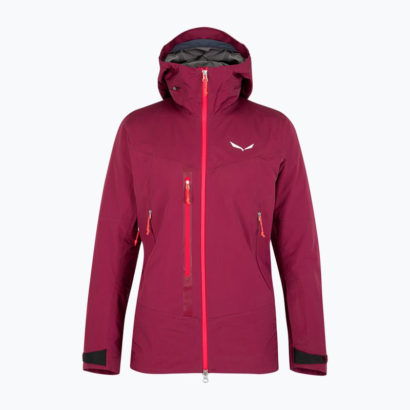 Giacca da pioggia Salewa da donna Sella Responsive rosso rodo 7