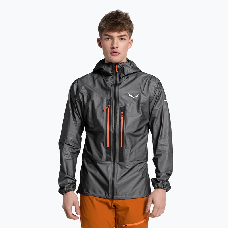 Giacca antipioggia Salewa Lagorai GTX Active black out da uomo