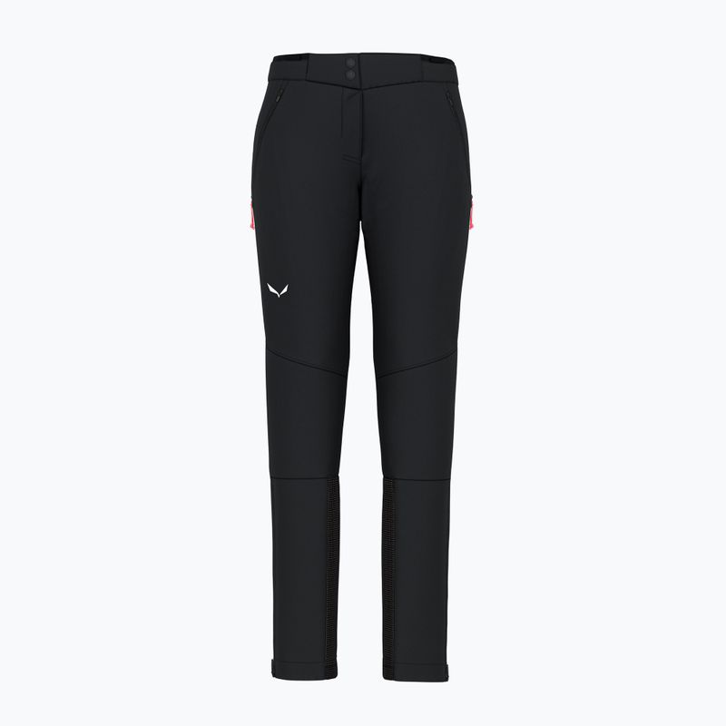 Pantaloni softshell donna Salewa Lagorai Durastretch black out 2