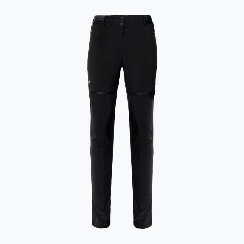 Pantaloni da trekking da donna Salewa Pedroc 2 DST 2/1 2022 nero out