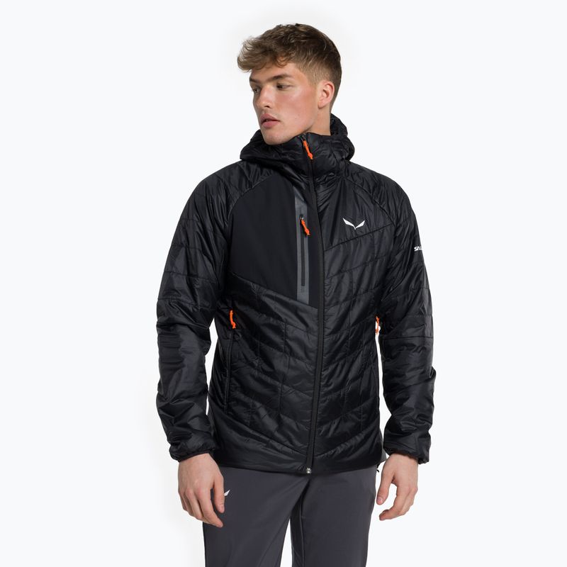 Salewa Catinaccio TWR giacca isolata da uomo nero out