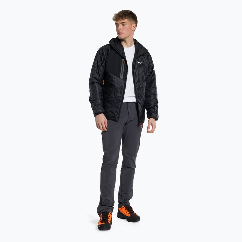 Salewa Catinaccio TWR giacca isolata da uomo nero out 2