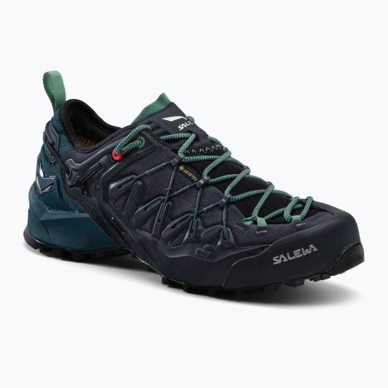 Salewa Wildfire Edge GTX scarpa da avvicinamento da donna blu ombra/atlantico profondo