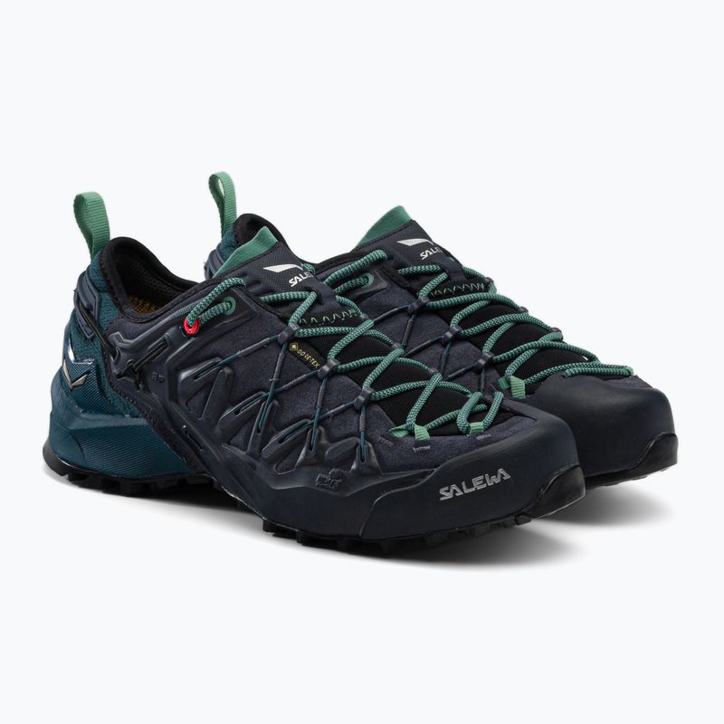 Salewa Wildfire Edge GTX scarpa da avvicinamento da donna blu ombra/atlantico profondo 5