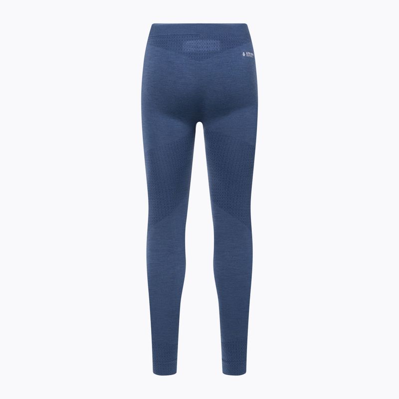 Pantaloni termici attivi da uomo Salewa Zebru Medium Warm AMR in denim scuro 2