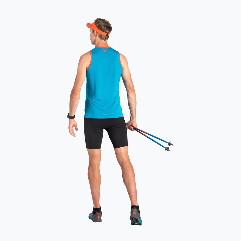 Leggings da corsa DYNAFIT Vert 2 da uomo, nero out 2