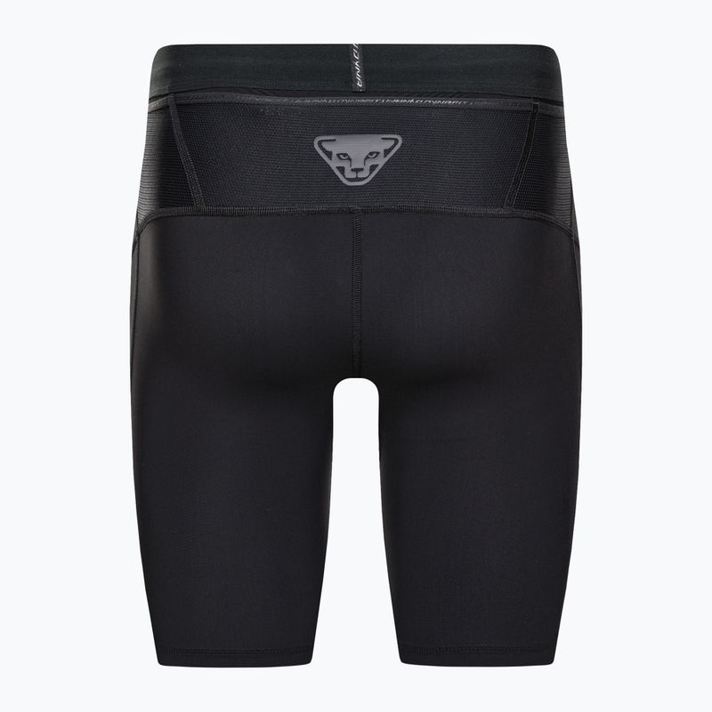 Leggings da corsa DYNAFIT Vert 2 da uomo, nero out 4