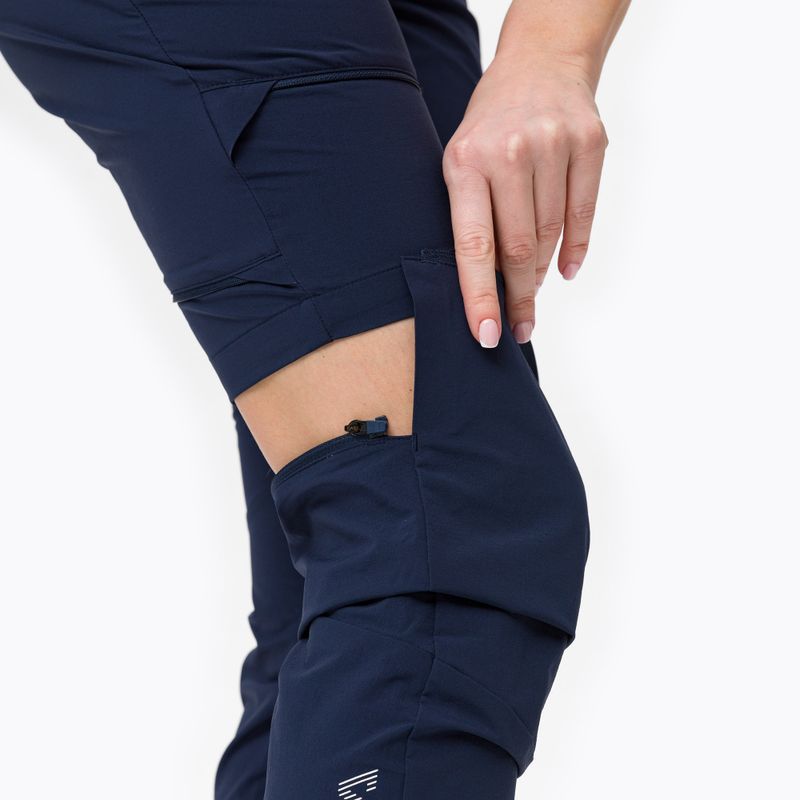 Pantaloni softshell da donna Salewa Pedroc 3 DST navy blazer 4
