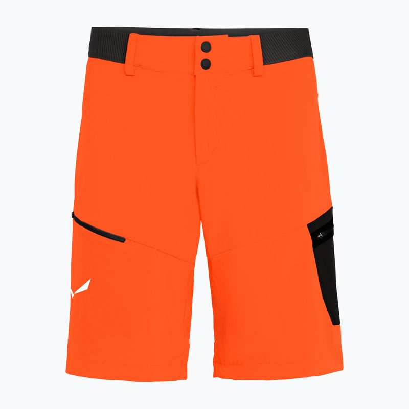 Pantaloncini da trekking da uomo Salewa Pedroc Cargo 2 rosso/arancio 4