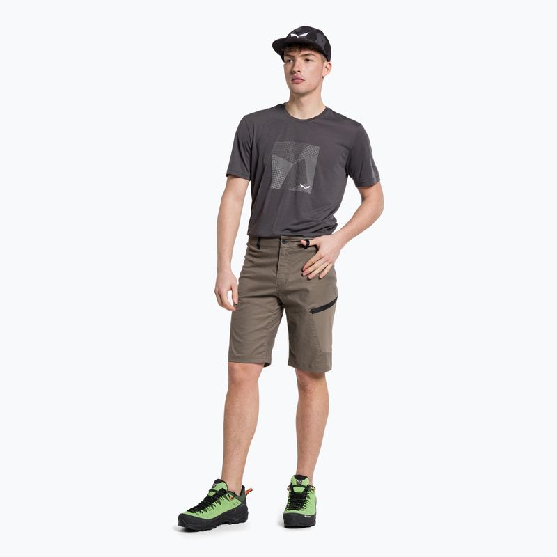 Salewa Lavaredo Pantaloncini da trekking da uomo in canapa con cordino elastico 2