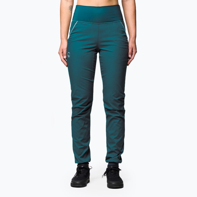 Pantaloni da arrampicata Wild Country Session da donna benzina