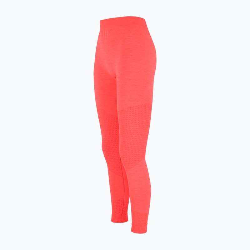 Pantaloni termici da donna Salewa Zebru Medium Warm AMR fluo coral 3