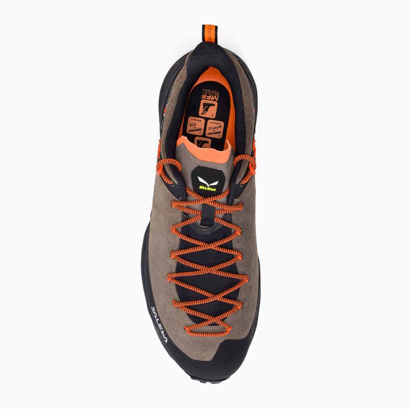 Salewa scarpe da trekking da uomo Dropline Pelle bungee cord/nero 6