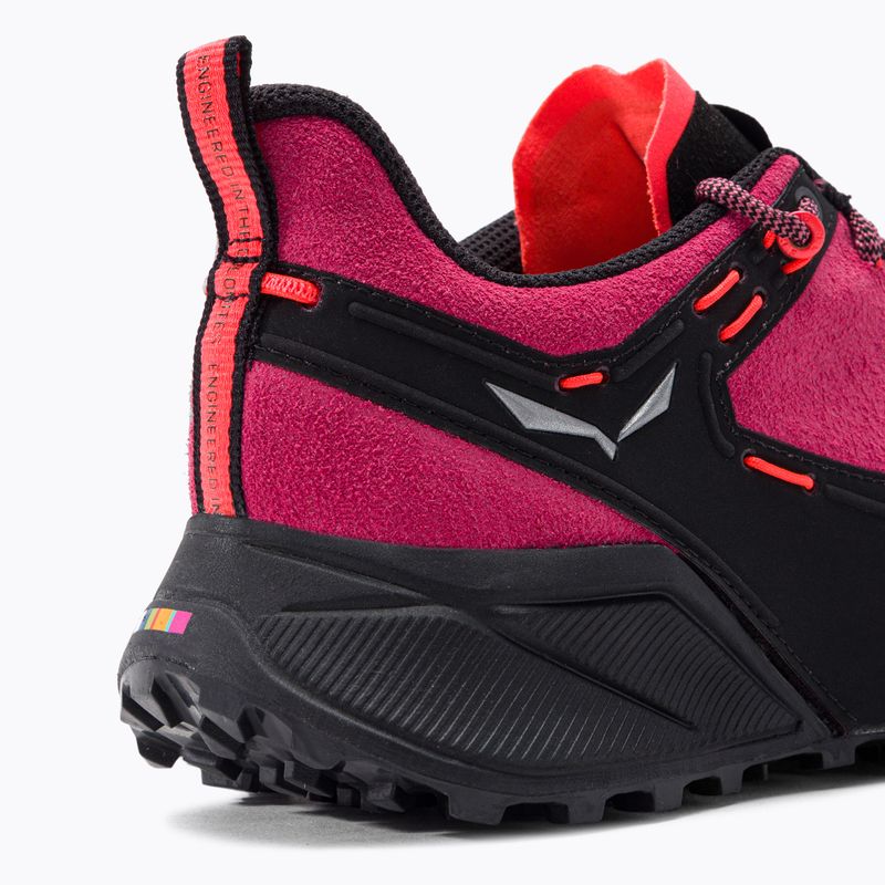 Salewa Dropline Leather scarpe da trekking da donna malva/mood/nero 8