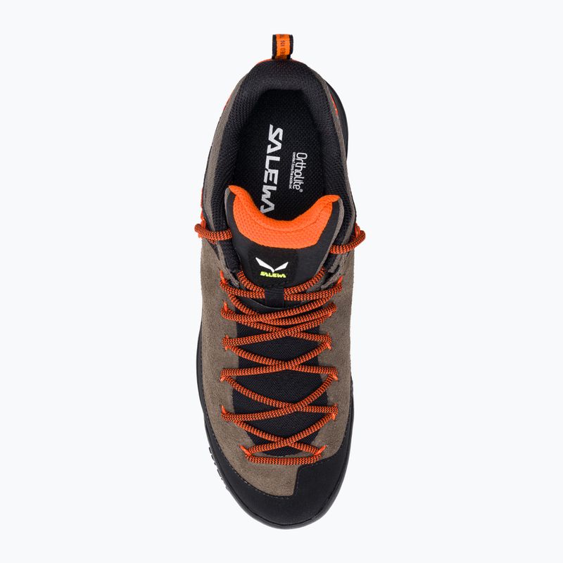 Salewa Wildfire Pelle bungee cord/ nero scarpe da trekking da uomo 6