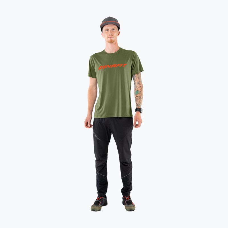 Camicia da trekking invernale DYNAFIT Traverse 2 da uomo in muschio