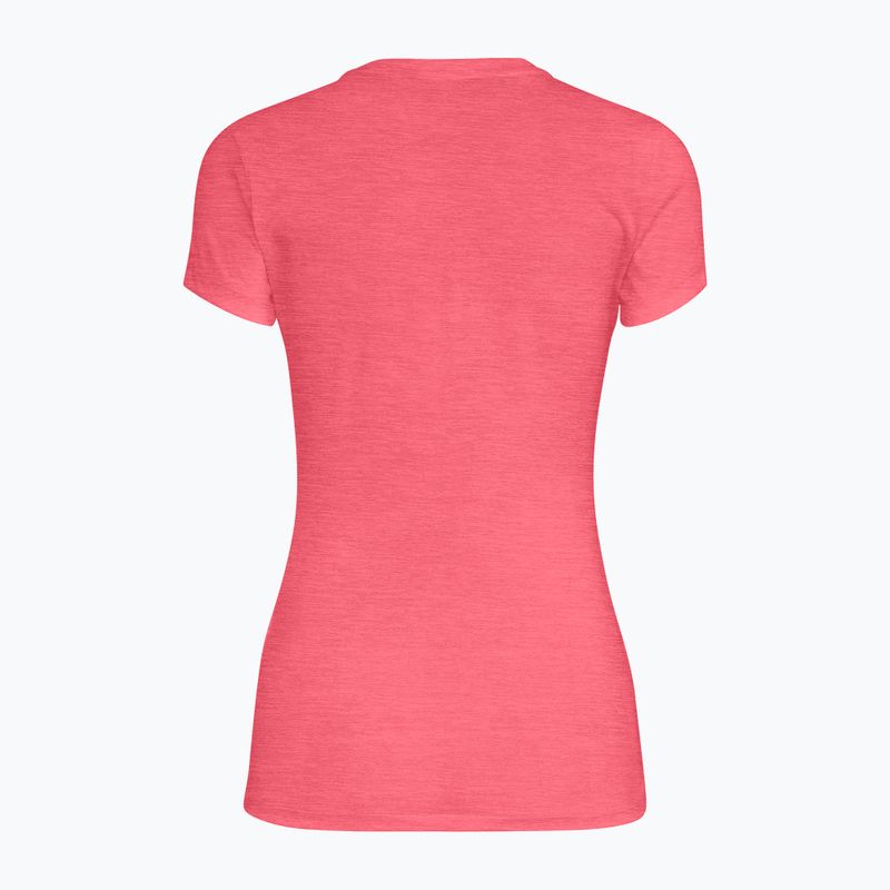 Maglia trekking donna Salewa Solid Dry calypso coral mel 2