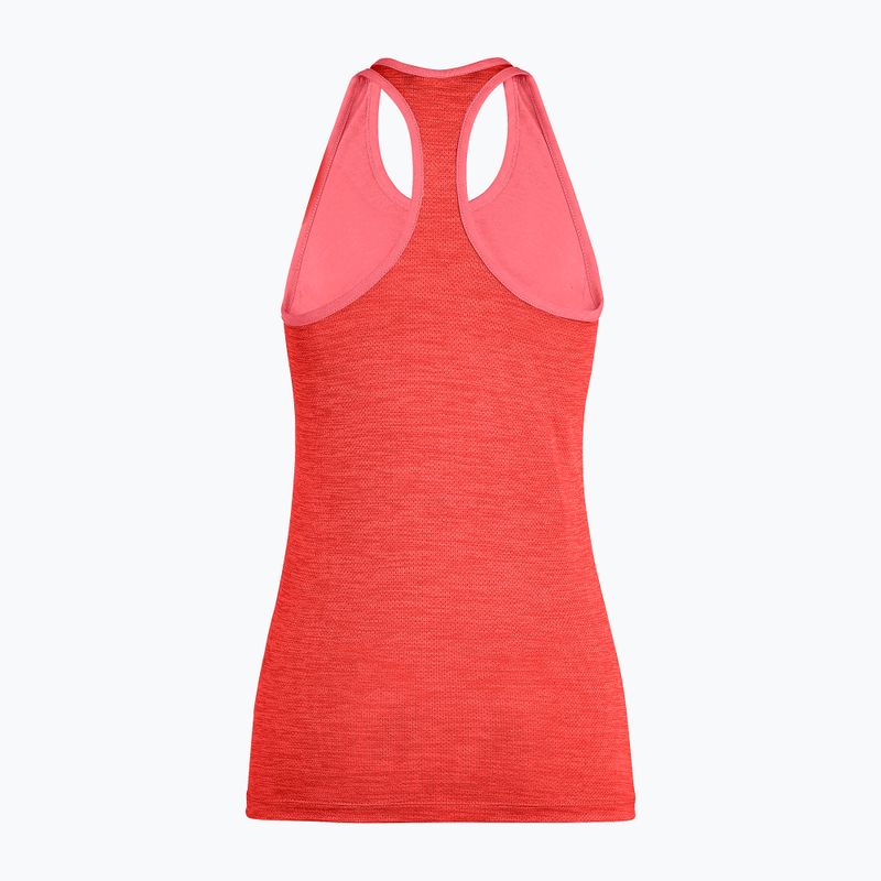 Maglietta trekking Salewa donna Agner Hybrid Dry Tank calypso coral mel 5