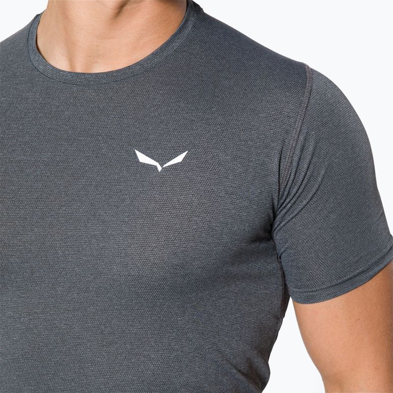 Camicia da trekking Salewa Pedroc 3 Dry onyx melange da uomo 4