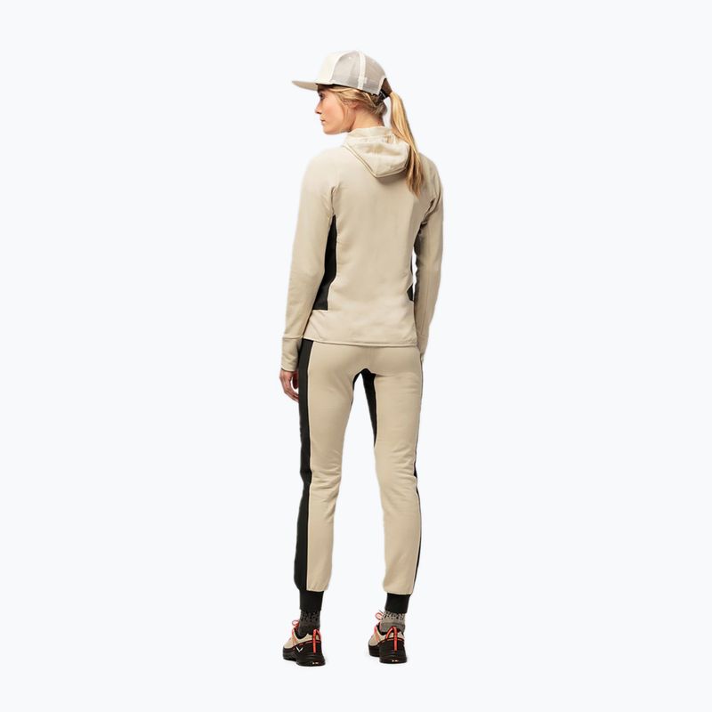 Felpa trekking donna Salewa Lavaredo Hemp Hooded oatmeal 2