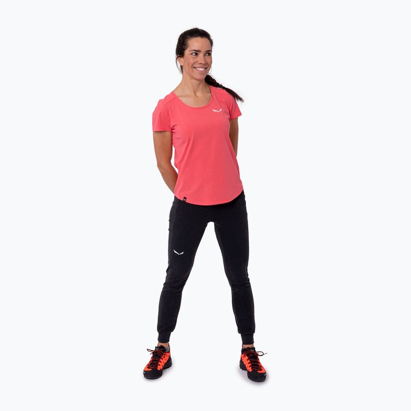 Pantaloni da trekking da donna Salewa Lavaredo Hemp Train black out 2