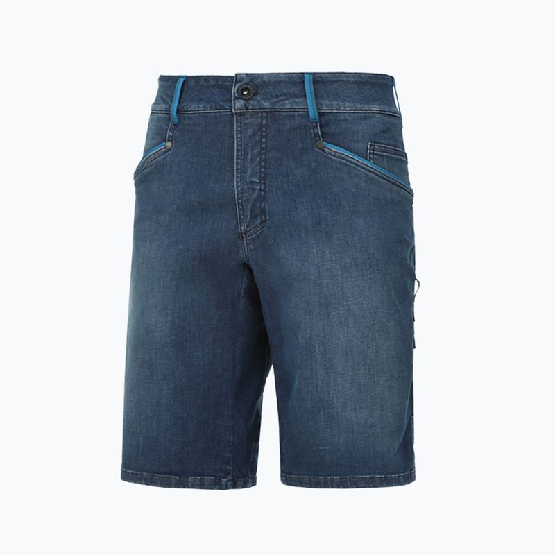 Pantaloncini da arrampicata da uomo Wild Country Session Denim blu chiaro 4