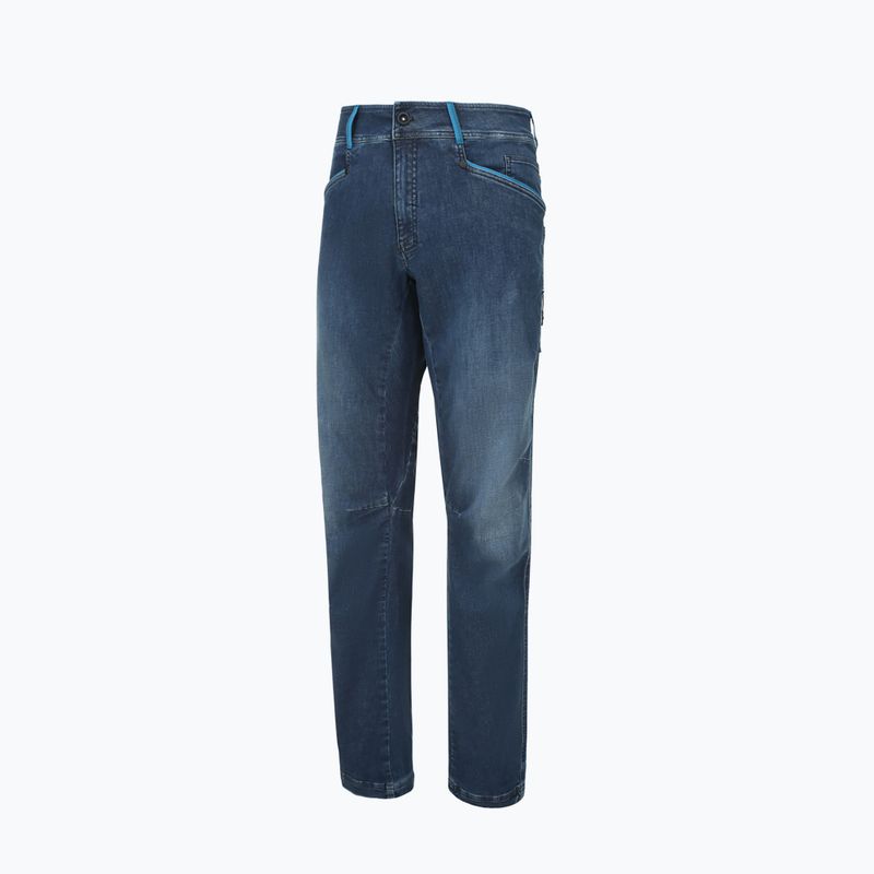 Pantaloni da arrampicata da uomo Wild Country Session Denim blu chiaro