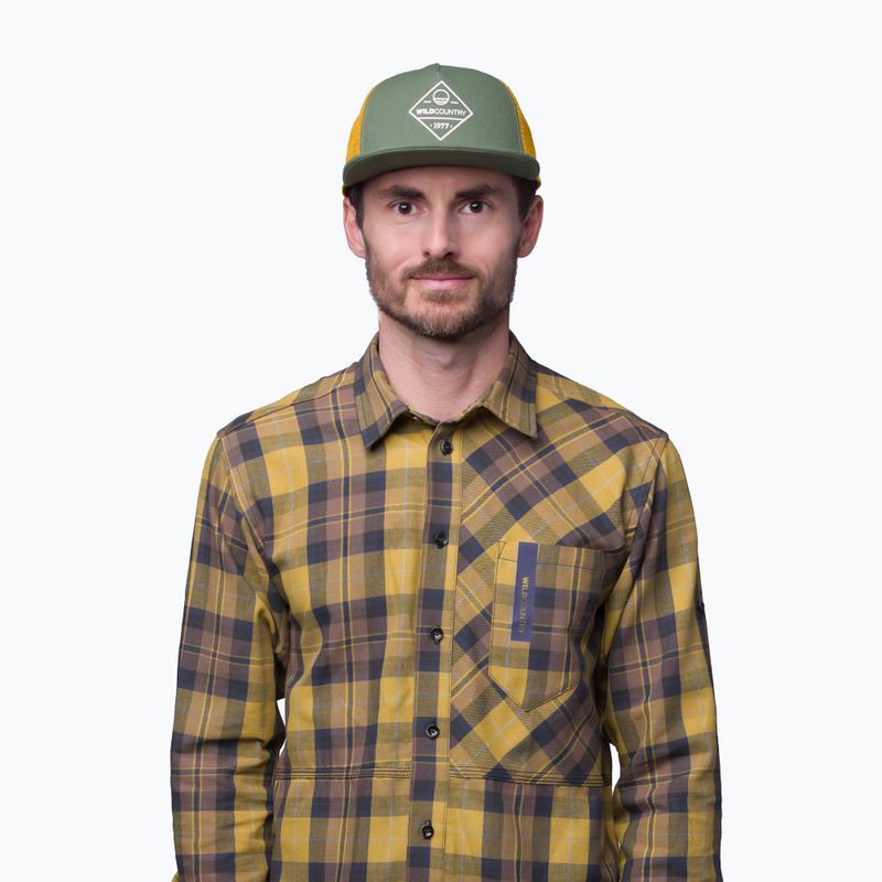 Cappello da baseball Wild Country Flow verde edera/2140 7