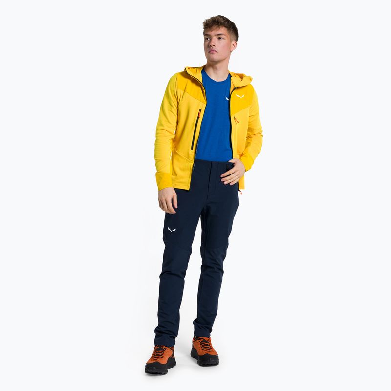 Pantaloni softshell da uomo Salewa Agner DST navy blazer 2