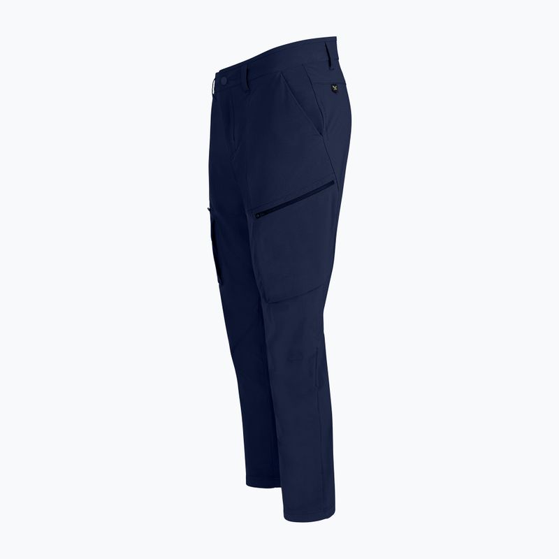 Pantaloni softshell da uomo Salewa Puez DST Cargo blazer navy 6