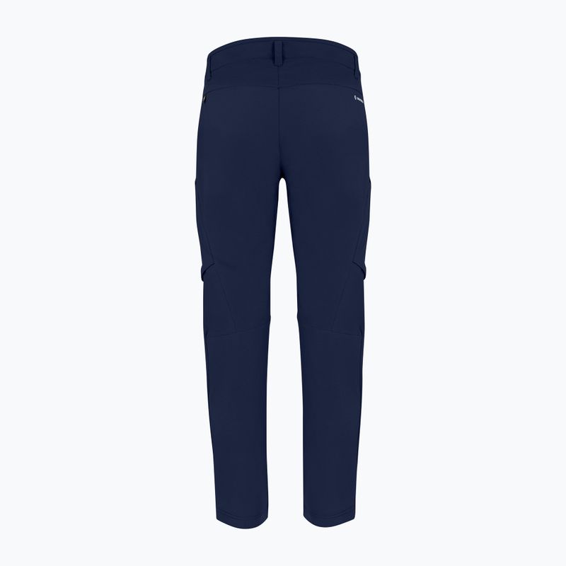 Pantaloni softshell da uomo Salewa Puez DST Cargo blazer navy 7