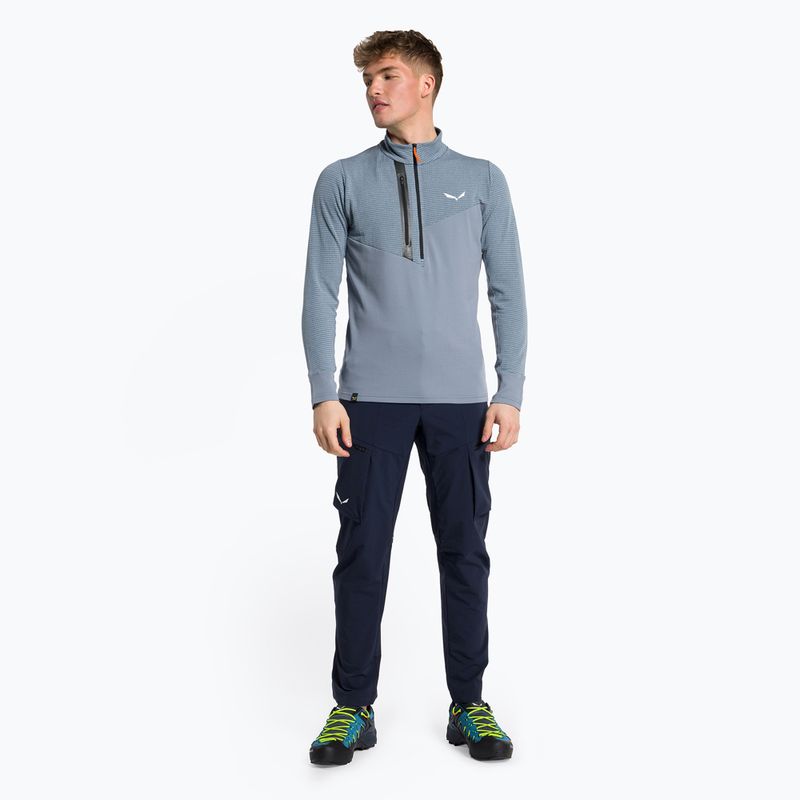 Pantaloni softshell da uomo Salewa Puez DST Cargo blazer navy 2