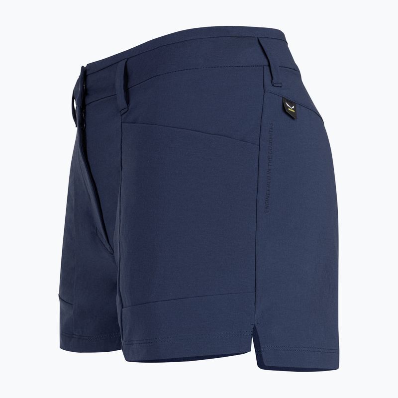 Pantaloncini da trekking da donna Salewa Puez DST Cargo navy blazer 2