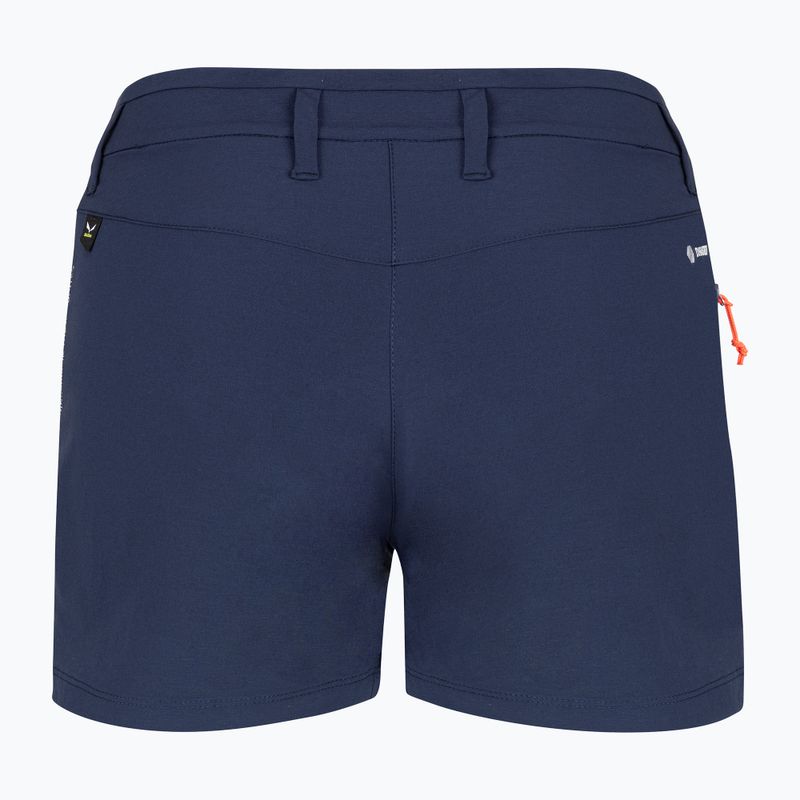 Pantaloncini da trekking da donna Salewa Puez DST Cargo navy blazer 3