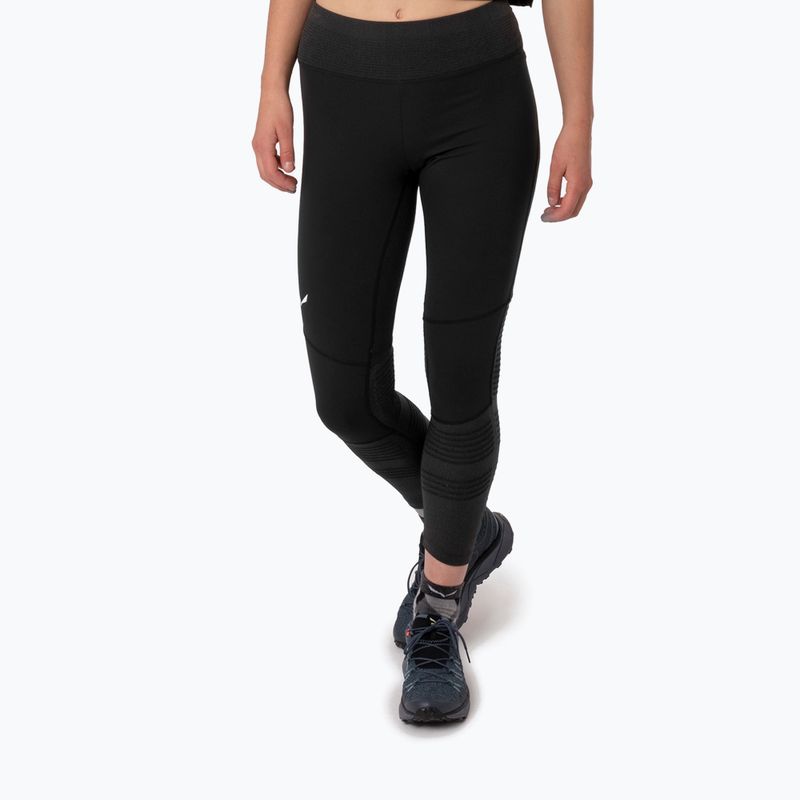 Leggings donna Salewa Pedroc Dry Resp Hyb nero out 2