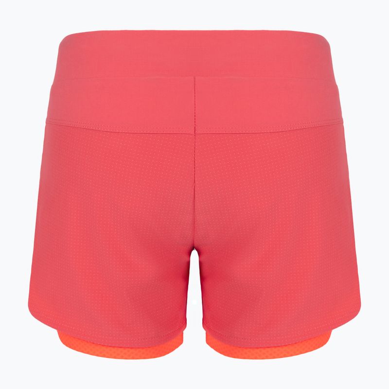 Pantaloncini da trekking da bambino Salewa Agner DST calypso coral 2