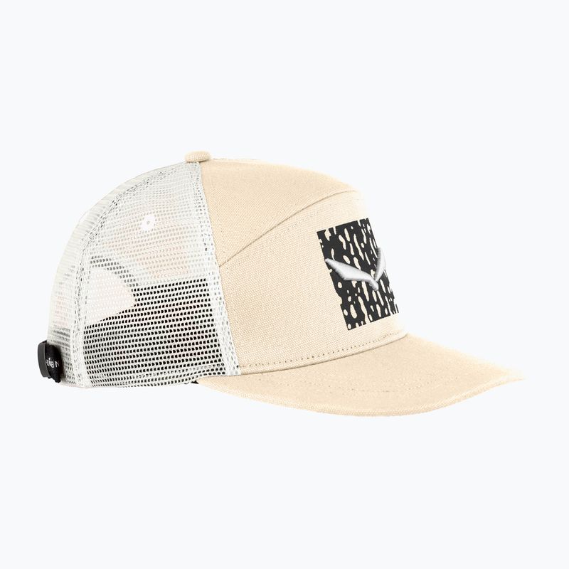 Cappello da baseball da donna Salewa Pure Salamander Logo, farina d'avena 6