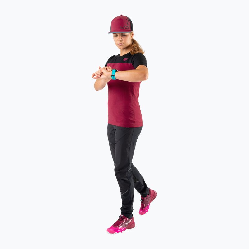 DYNAFIT Traverse S-Tech maglia da trekking donna rosso barbabietola