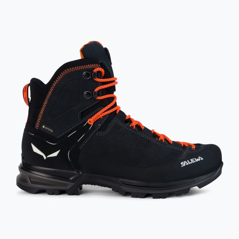 Scarpe da trekking da uomo Salewa MTN Trainer 2 Mid GTX onyx/nero 2