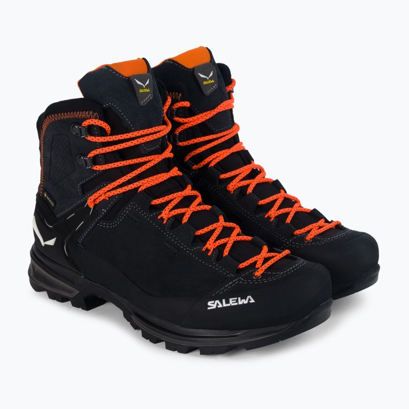 Scarpe da trekking da uomo Salewa MTN Trainer 2 Mid GTX onyx/nero 5