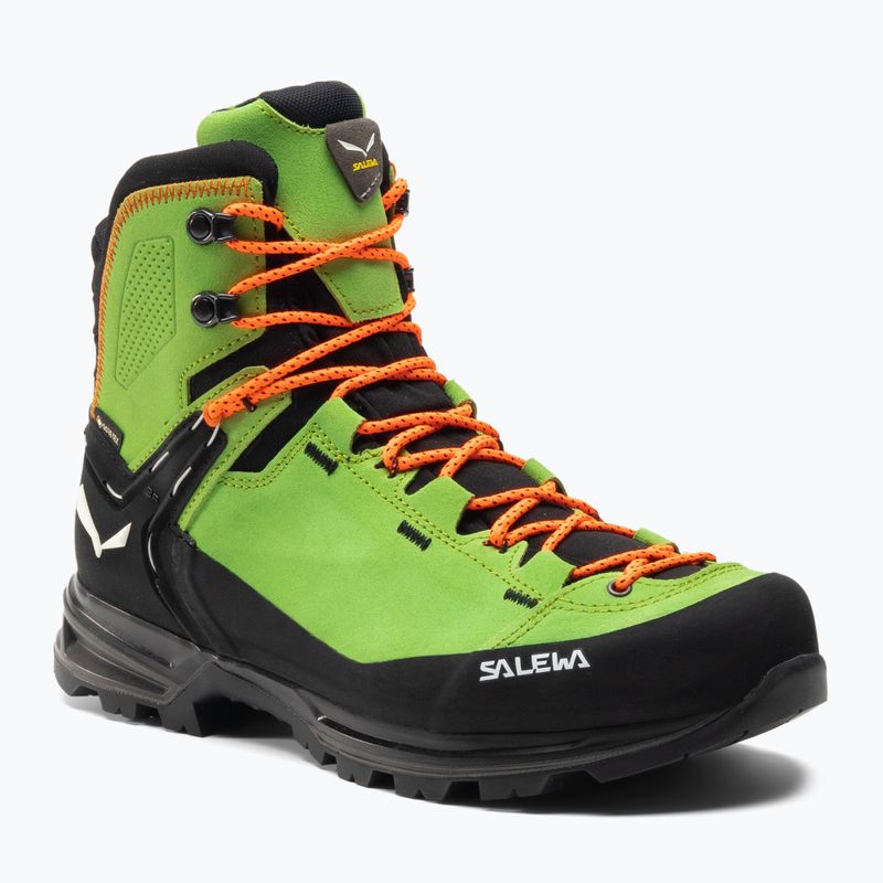 Scarponi da trekking da uomo Salewa MTN Trainer 2 Mid GTX rana pallida/nero